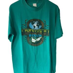 Vintage 90s Earth Day 1990 Tennessee Valley Single Stitch Shirt Adult XL